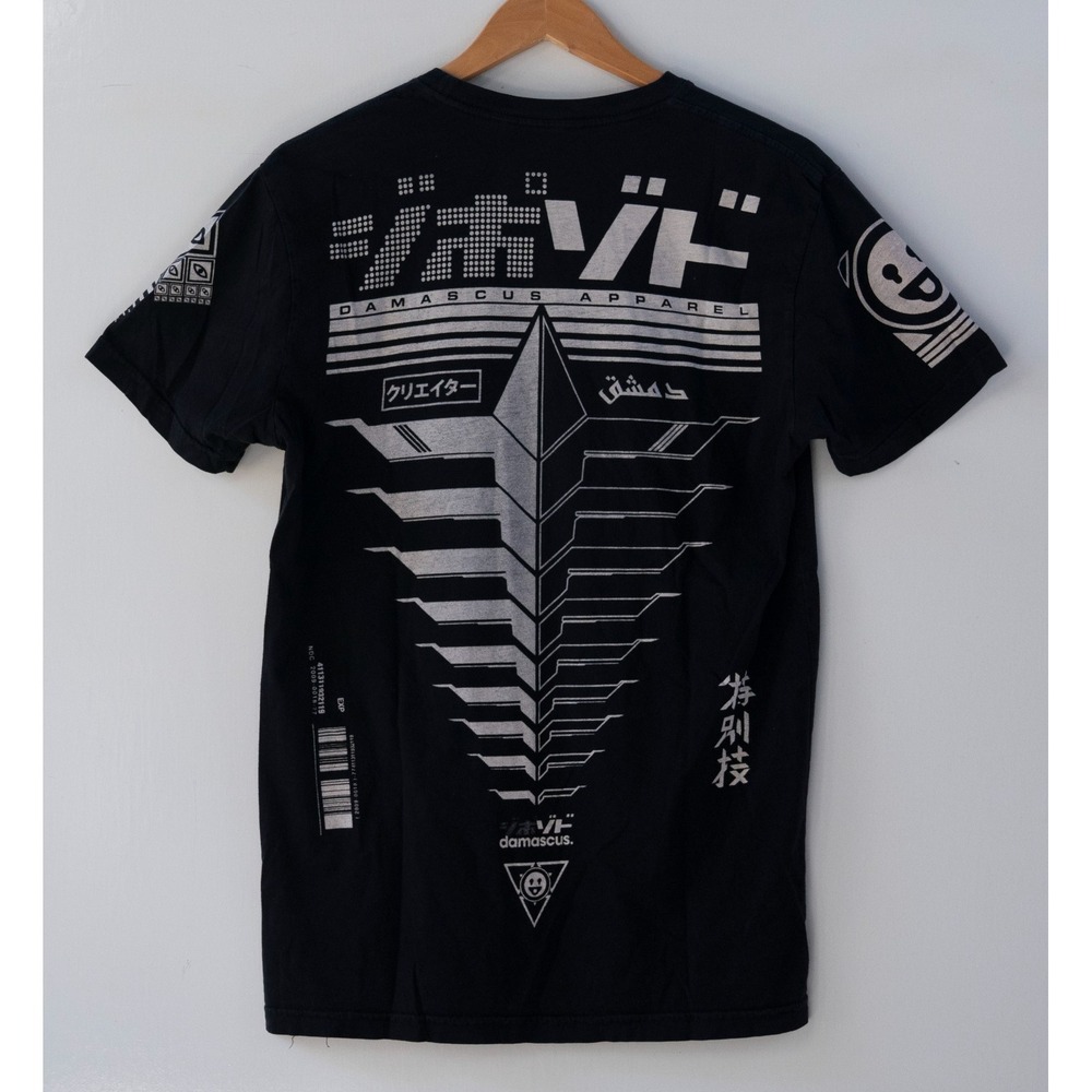 Damascus Apparel Cyberpunk T-Shirt Men's Japanese‎ Streetwear Techwear Size M